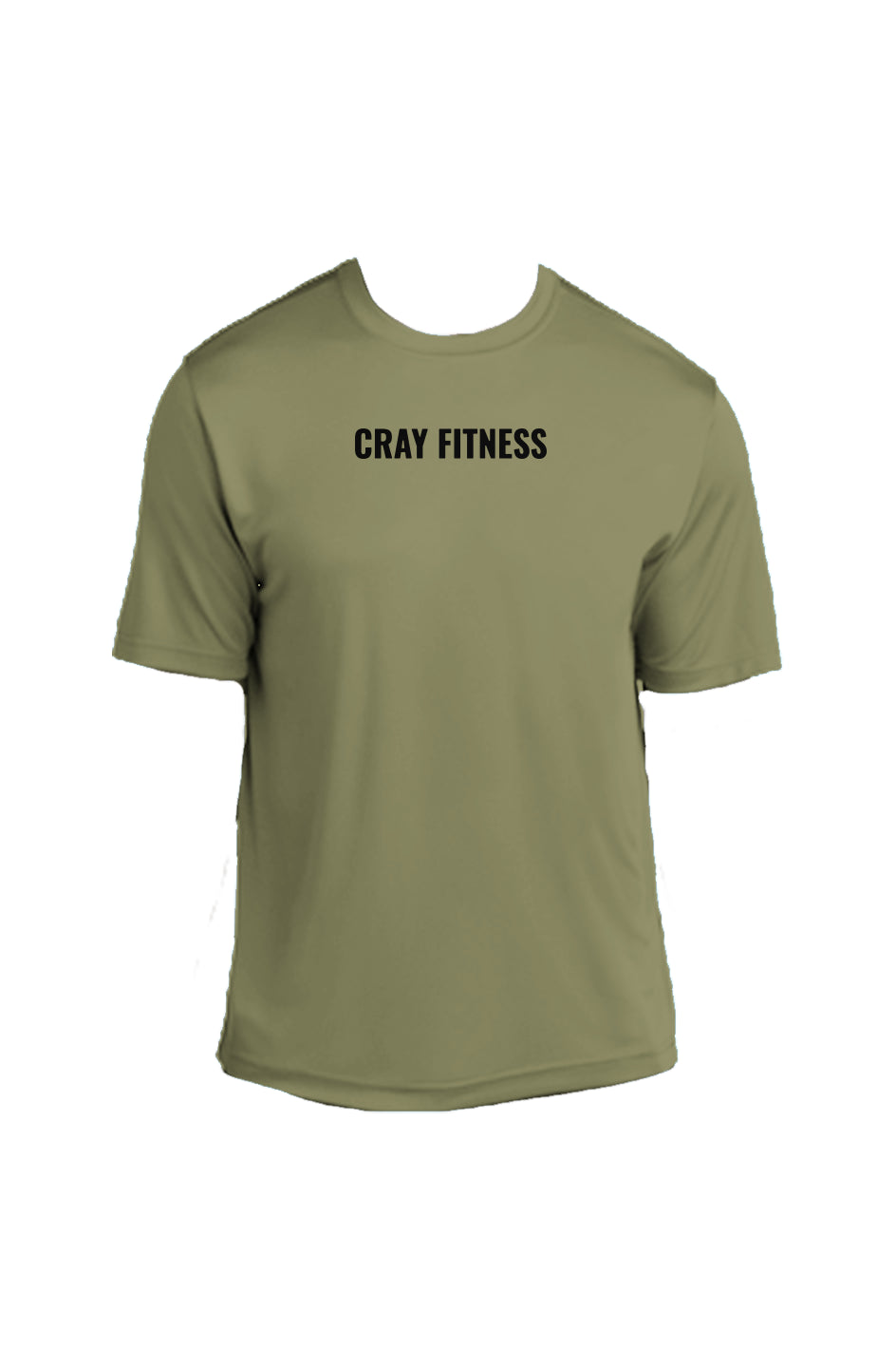 Crays Olive Drap Athletic Fit Tee