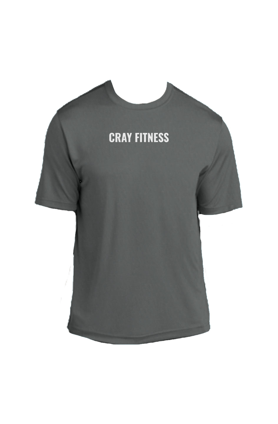 Crays Iron Grey Heather Athletic Fit Tee