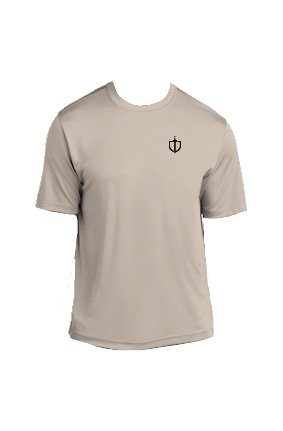 Crays Sand Athletic Fit Tee