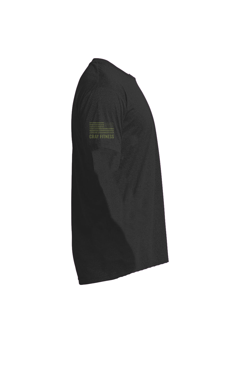 Crays Black Athletic Fit Actual Tee