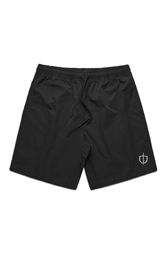 Crays Men's Black Training Shorts