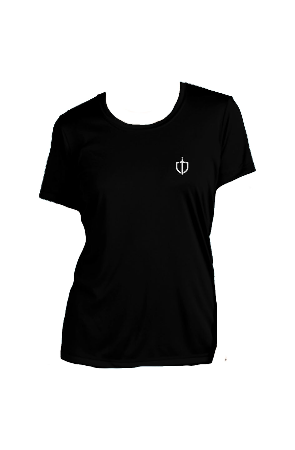 Crays Black Slim Fit Athletic Tee