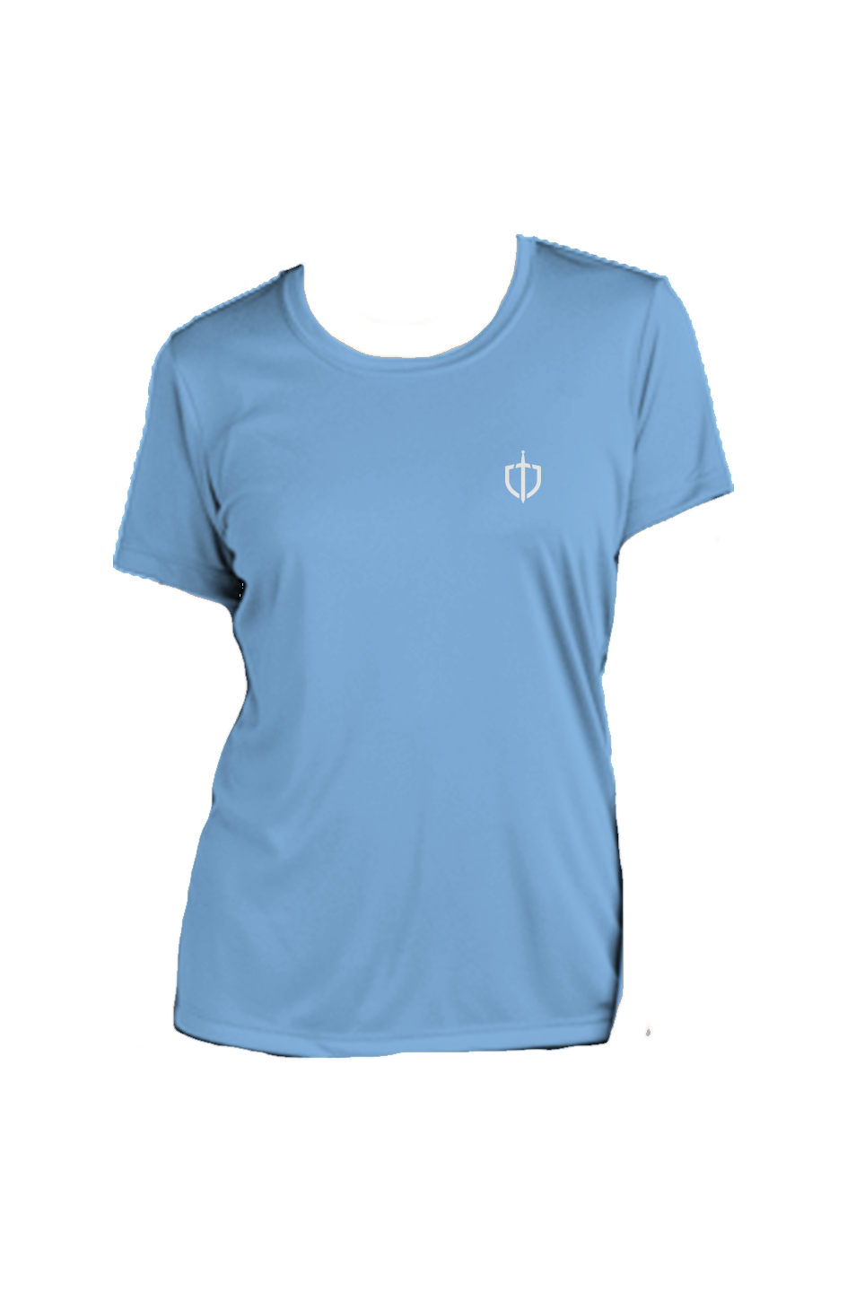 Crays Carolina Blue Slim Fit Athletic Tee