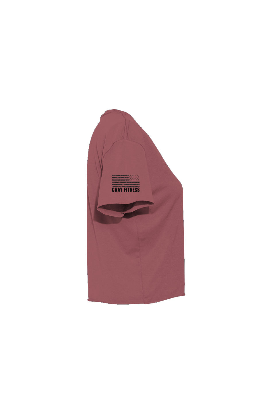 Festival Womens Cali Crop w/American Flag