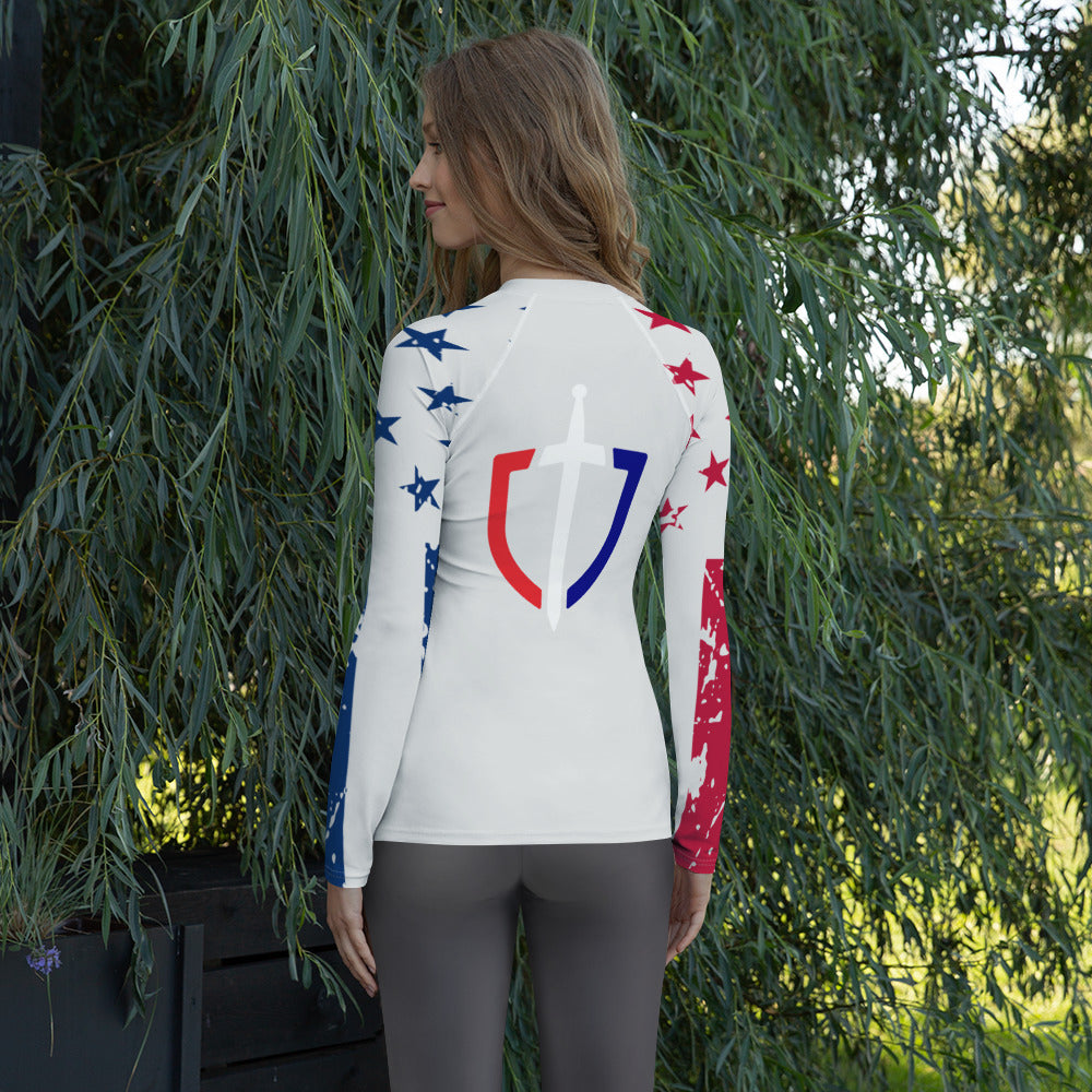 Women's Patriotic Rash Guard (Limited Edition)