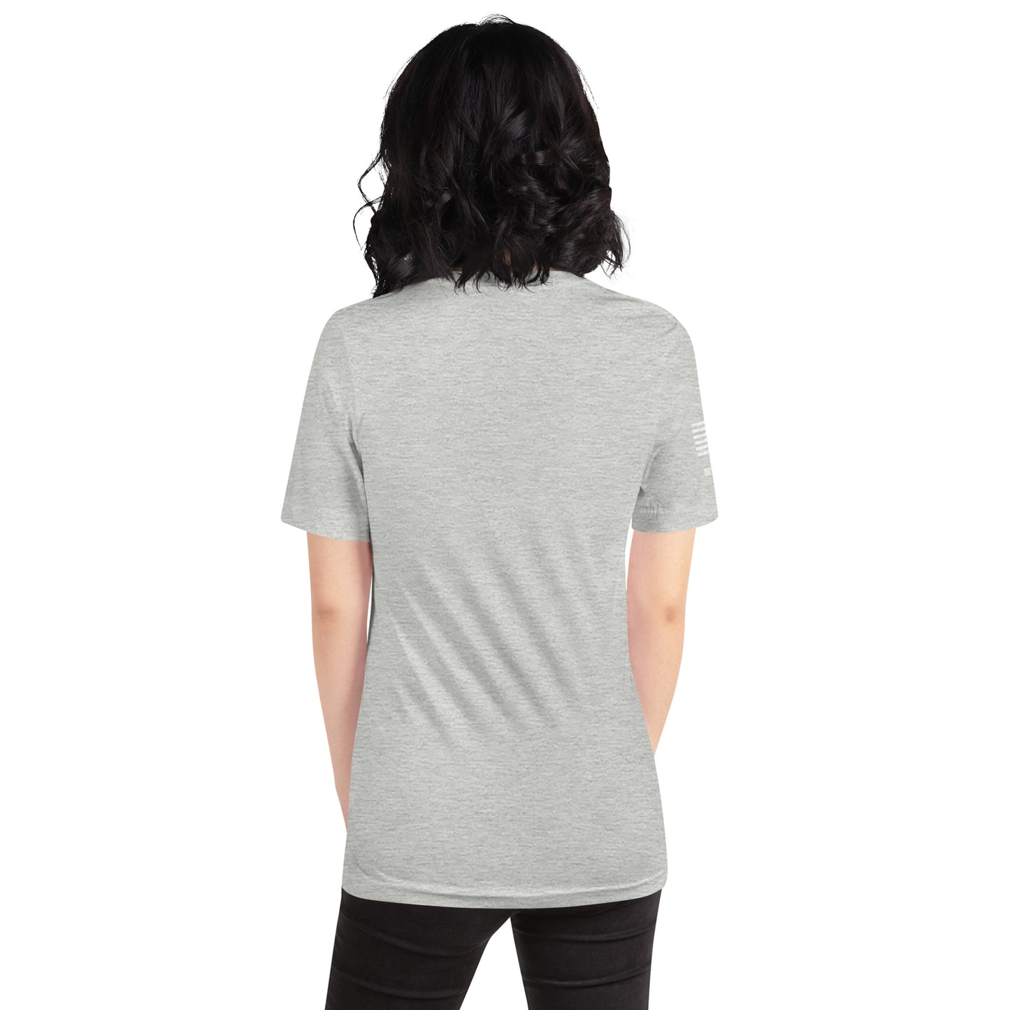 Unisex T-Shirt Assorted Colors with American Flag & Large Logo