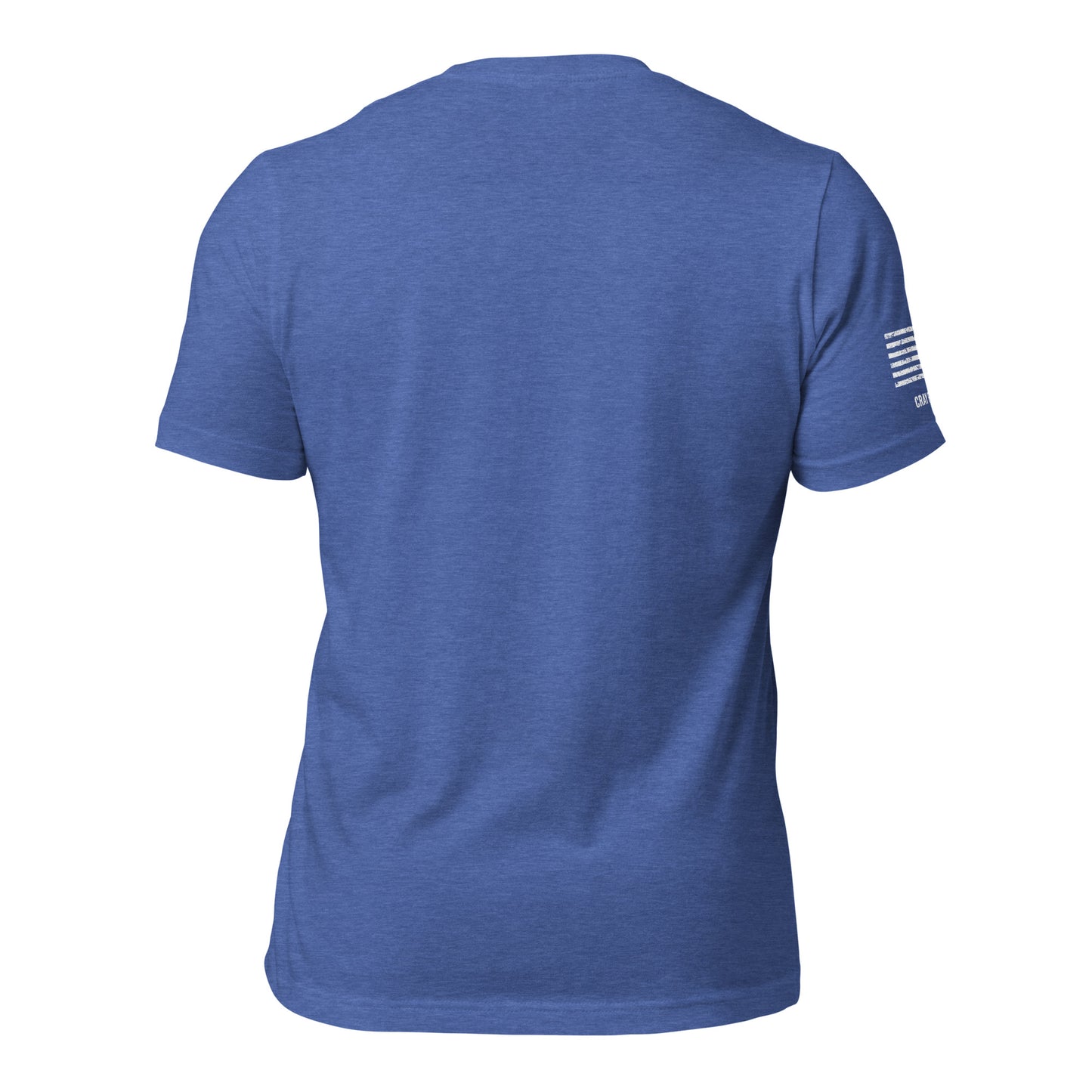 Unisex T-Shirt in Assorted Colors with American Flag