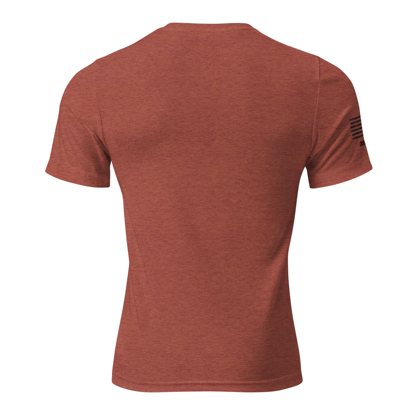 Unisex Tri-Blend Assorted Color T-shirt w/ American Flag