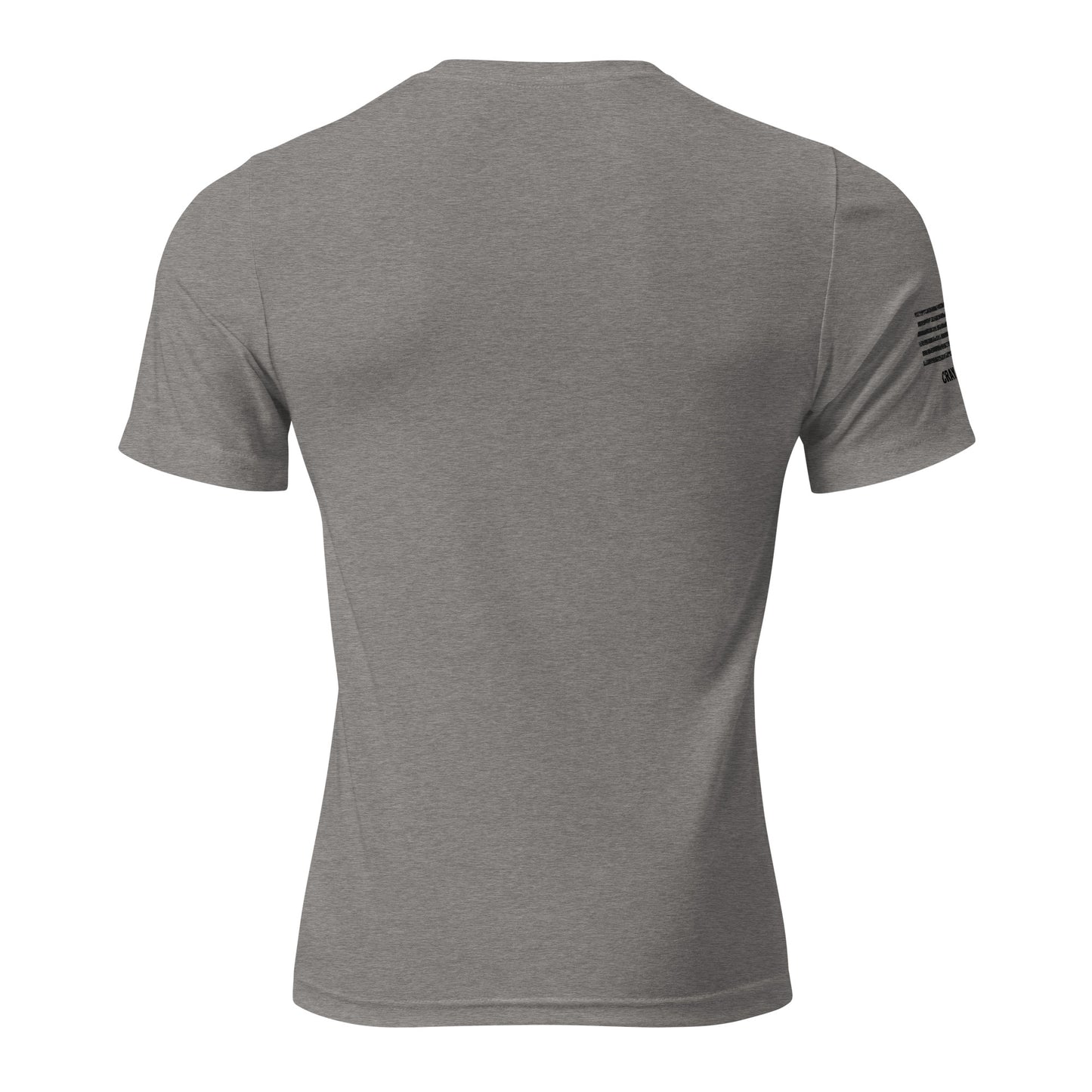 Unisex Tri-Blend Assorted Color T-shirt w/ American Flag