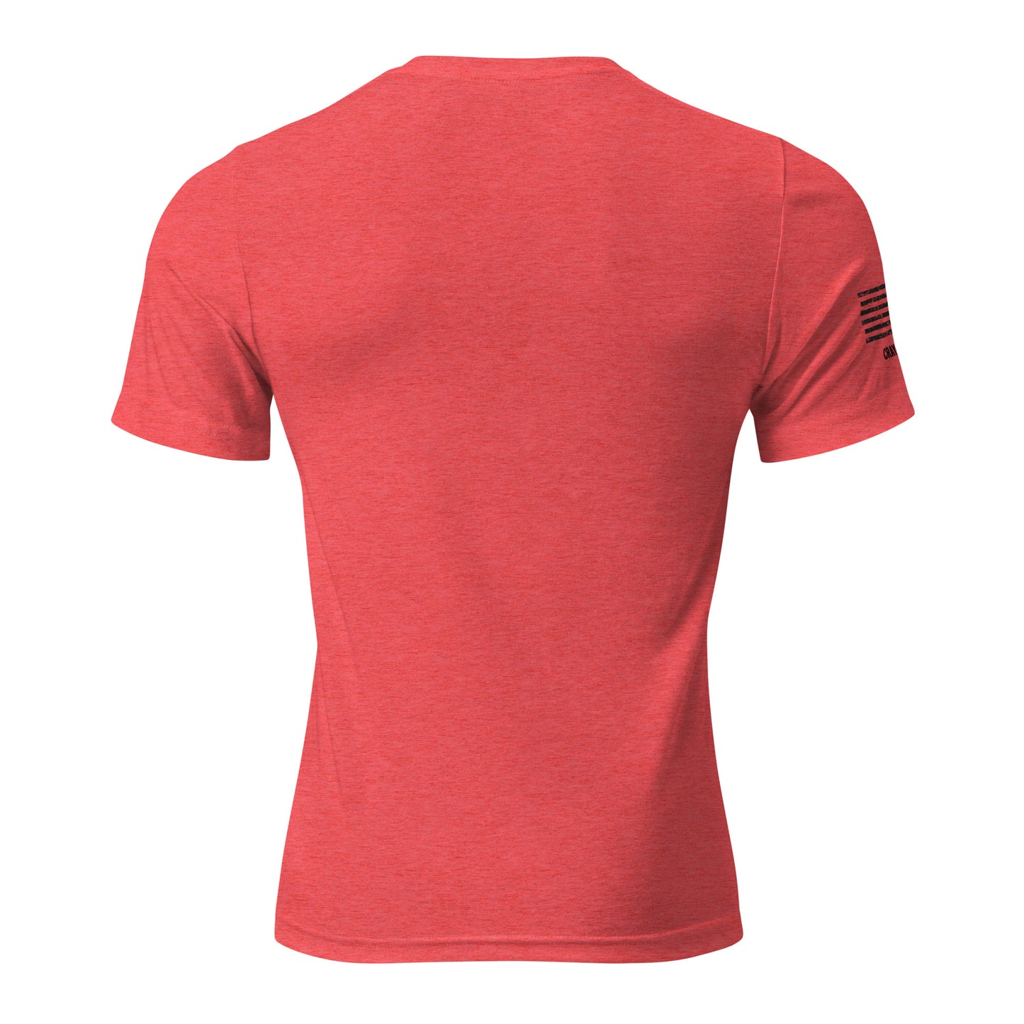 Unisex Tri-Blend Assorted Color T-shirt w/ American Flag