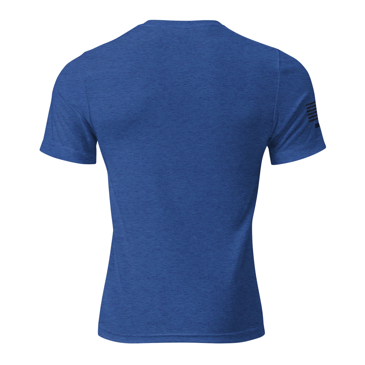 Unisex Tri-Blend Assorted Color T-shirt w/ American Flag