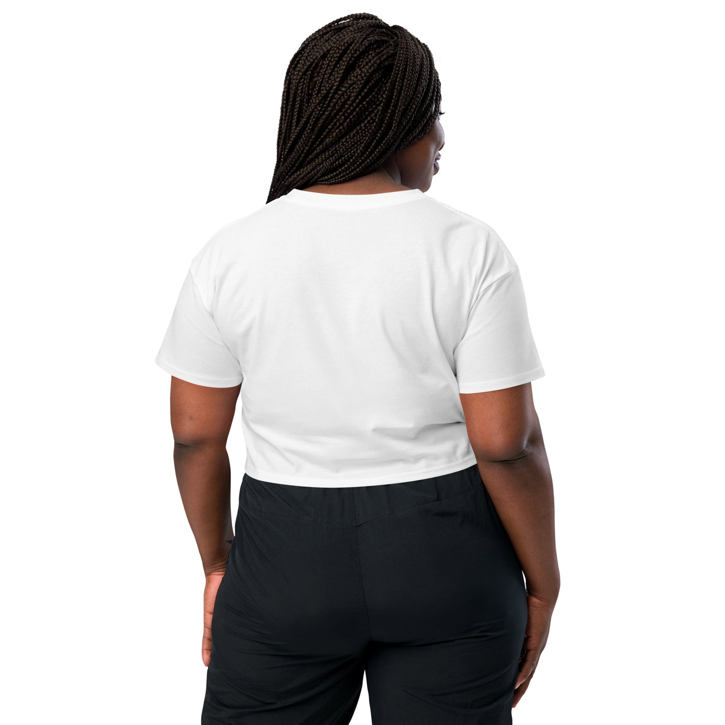 Women’s crop top (Assorted Color) with Black Logo
