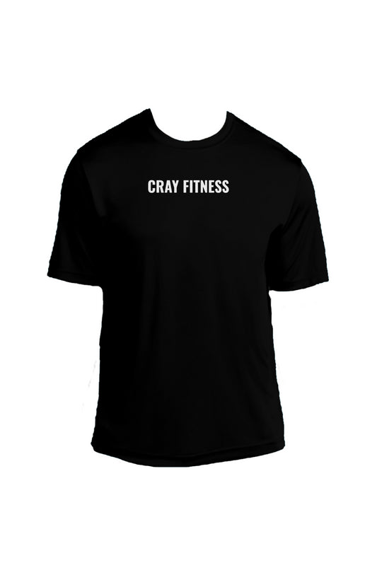 Crays Black Athletic Fit Tee