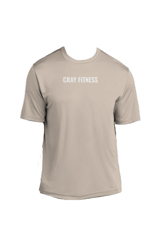 Crays Sand Athletic Fit Tee