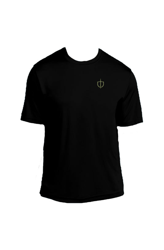 Crays Black Athletic Fit Tee