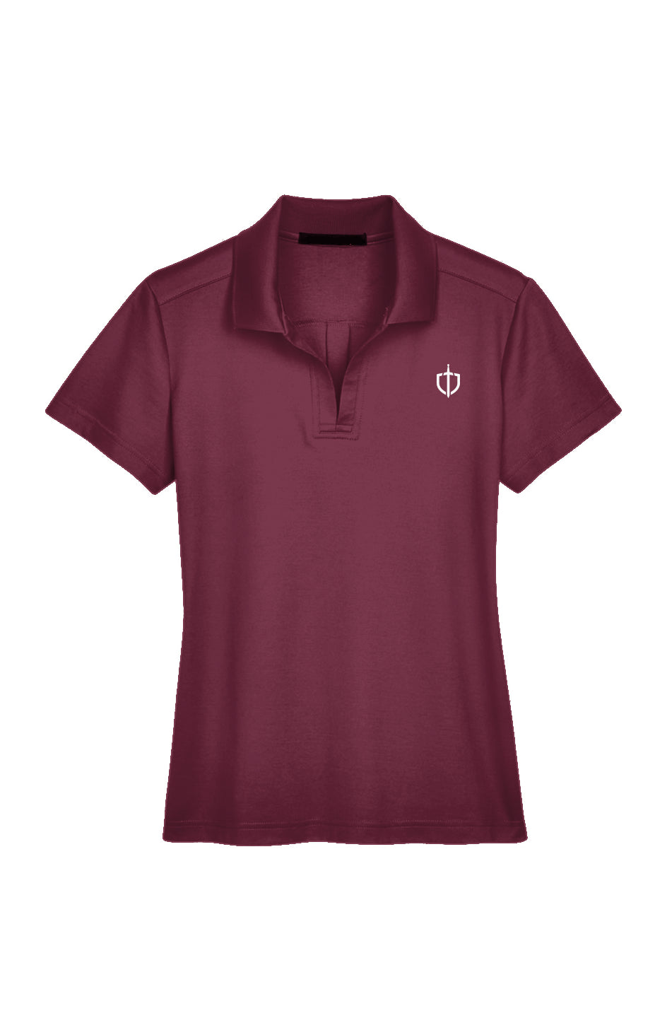 Crays Women&amp;#39;s Burgundy  Performance Polo