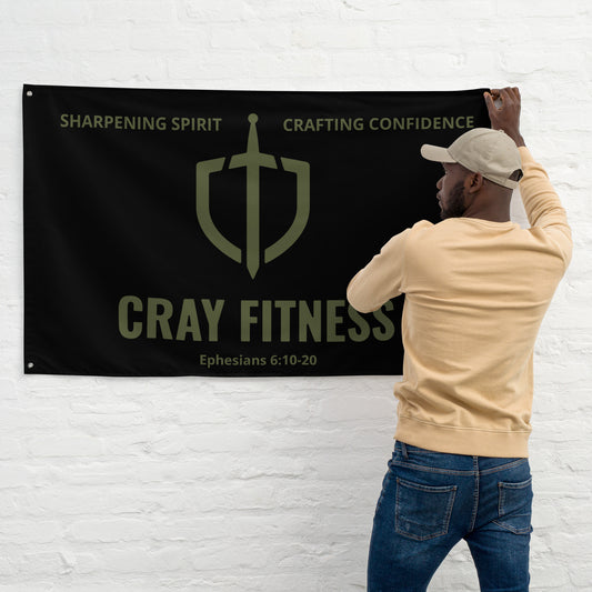 Cray Fitness Flag