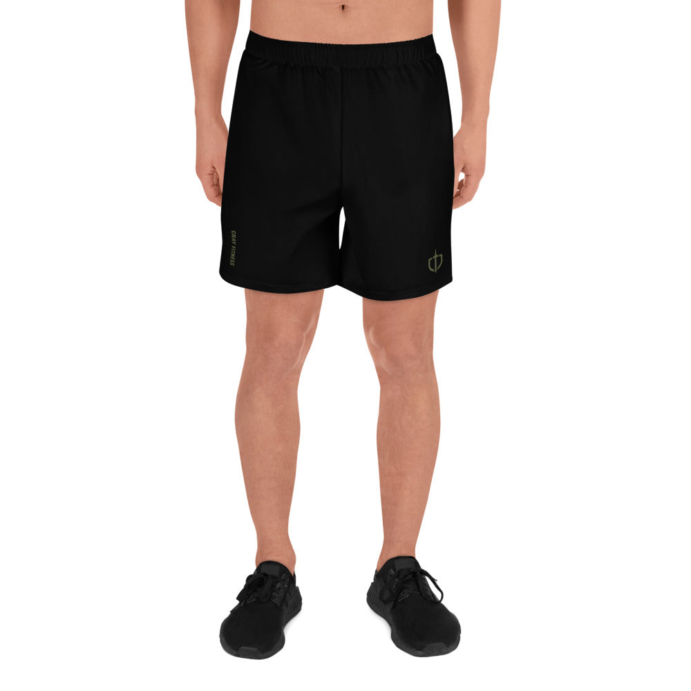 Athletic Shorts with Olive Logo