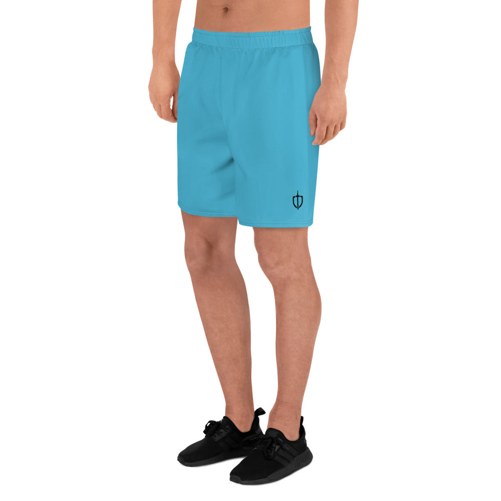 Athletic Shorts with Black Logo