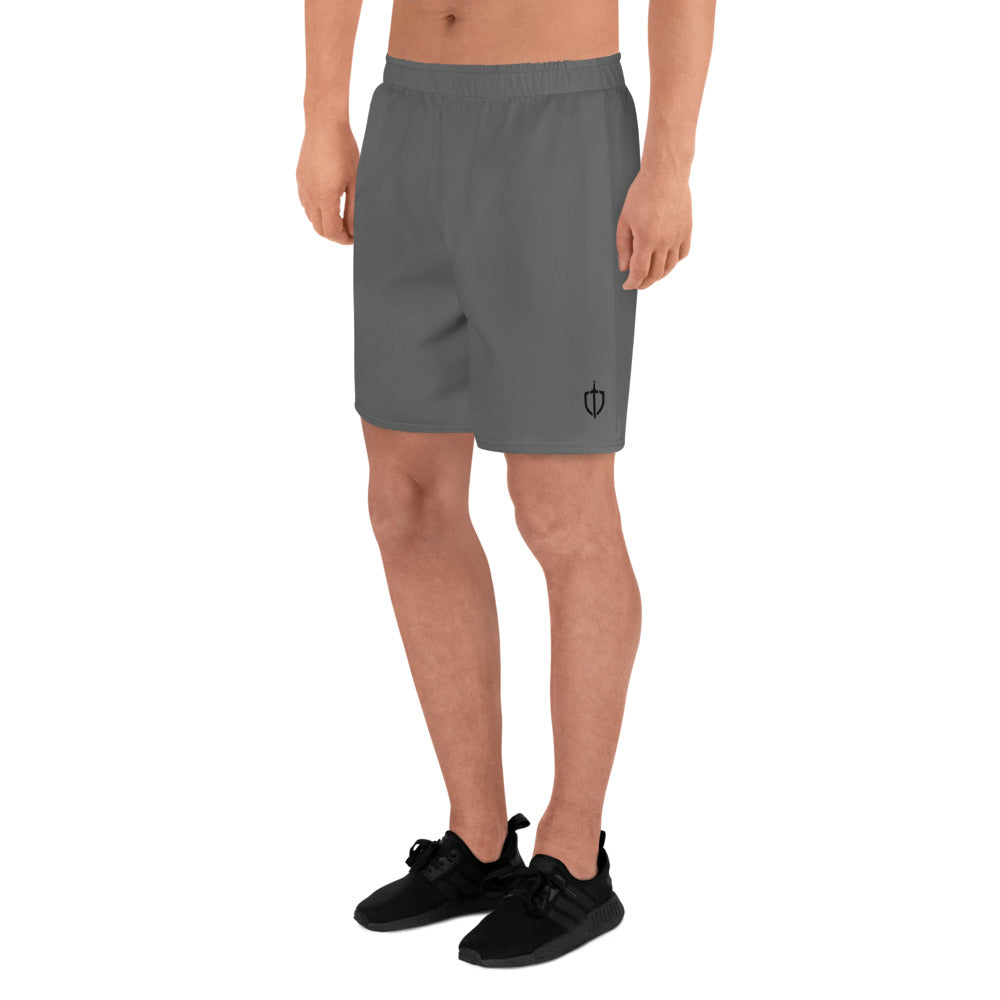 Athletic Shorts with Black Logo