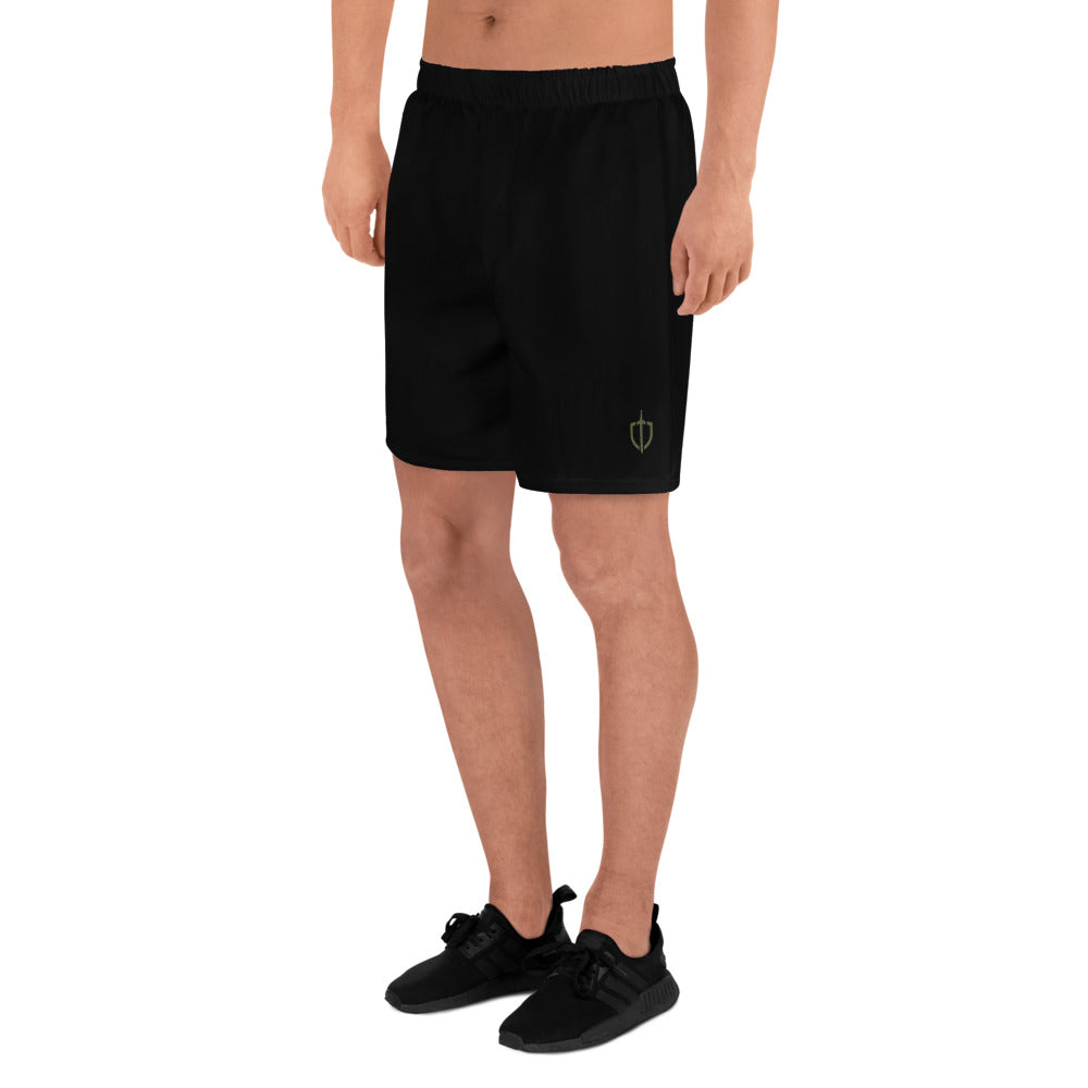 Athletic Shorts with Olive Logo