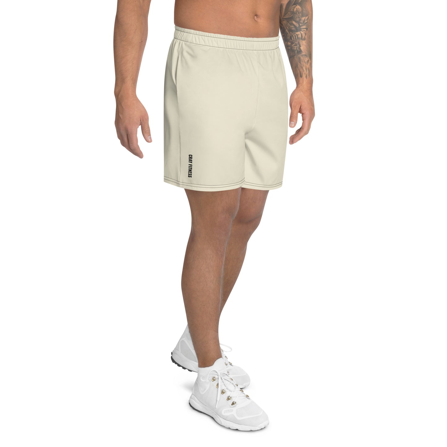 Athletic Shorts with Black Logo