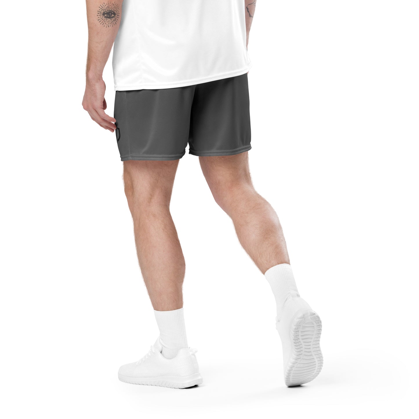 Unisex Shorts with Black Logo