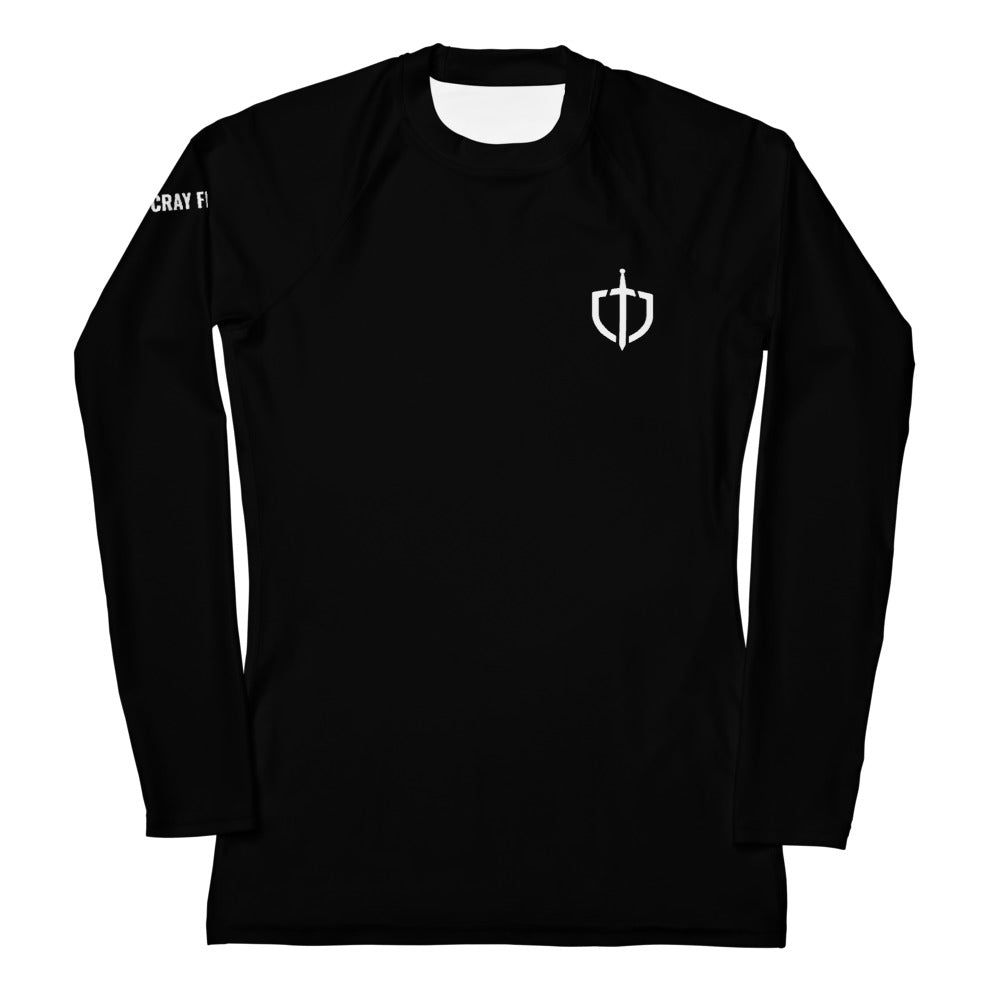 Rash Guard with White Logo