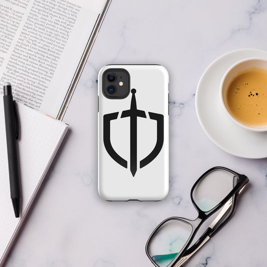 Tough Case for iPhone® with Black Logo